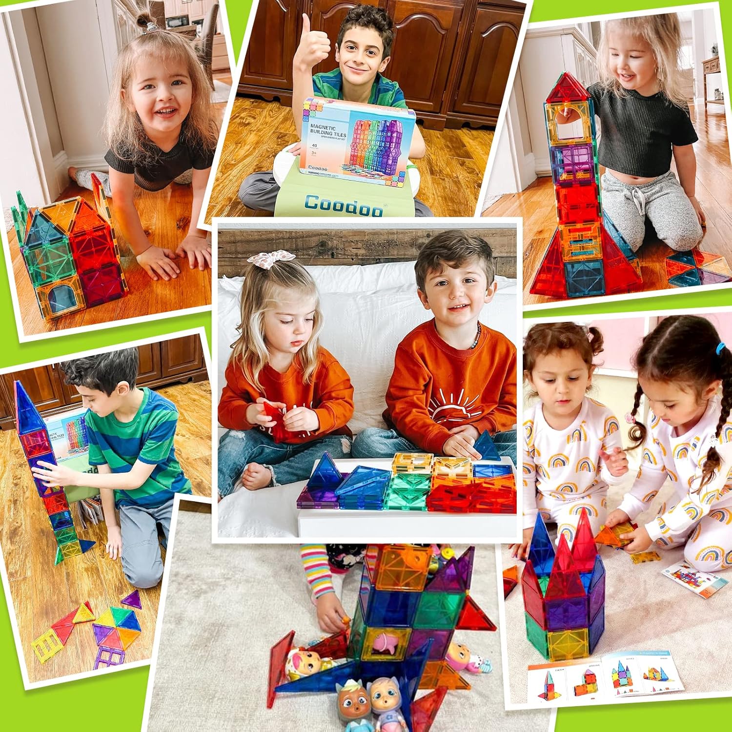 Magnetic Blocks Building for Kids